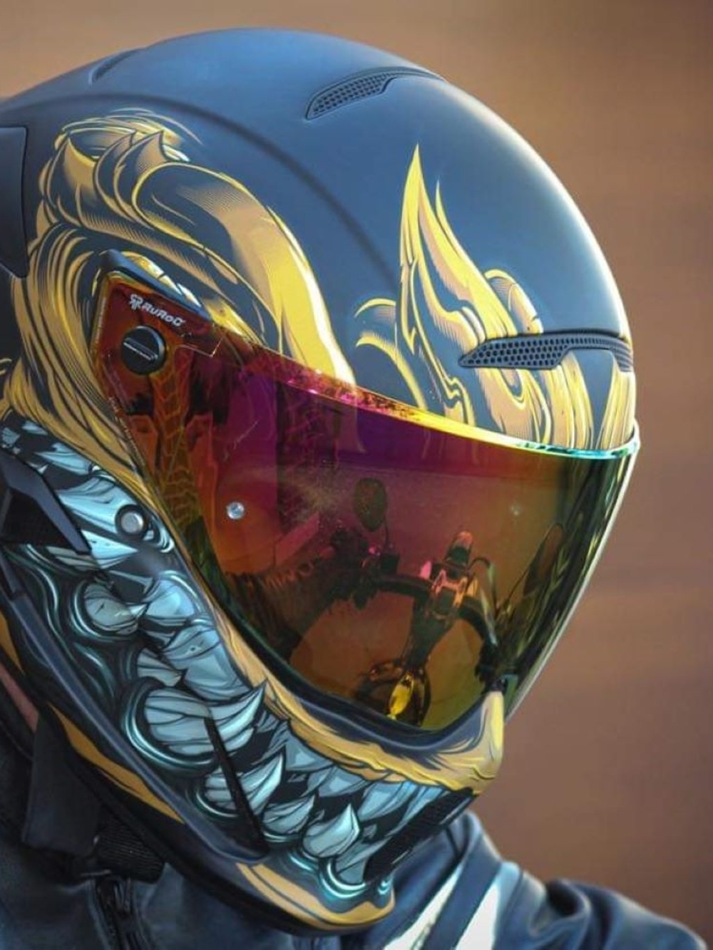 Ruroc Atlas 3.0 Brute Motorcycle Helmet